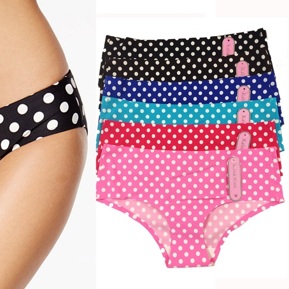 free polka dot underwear